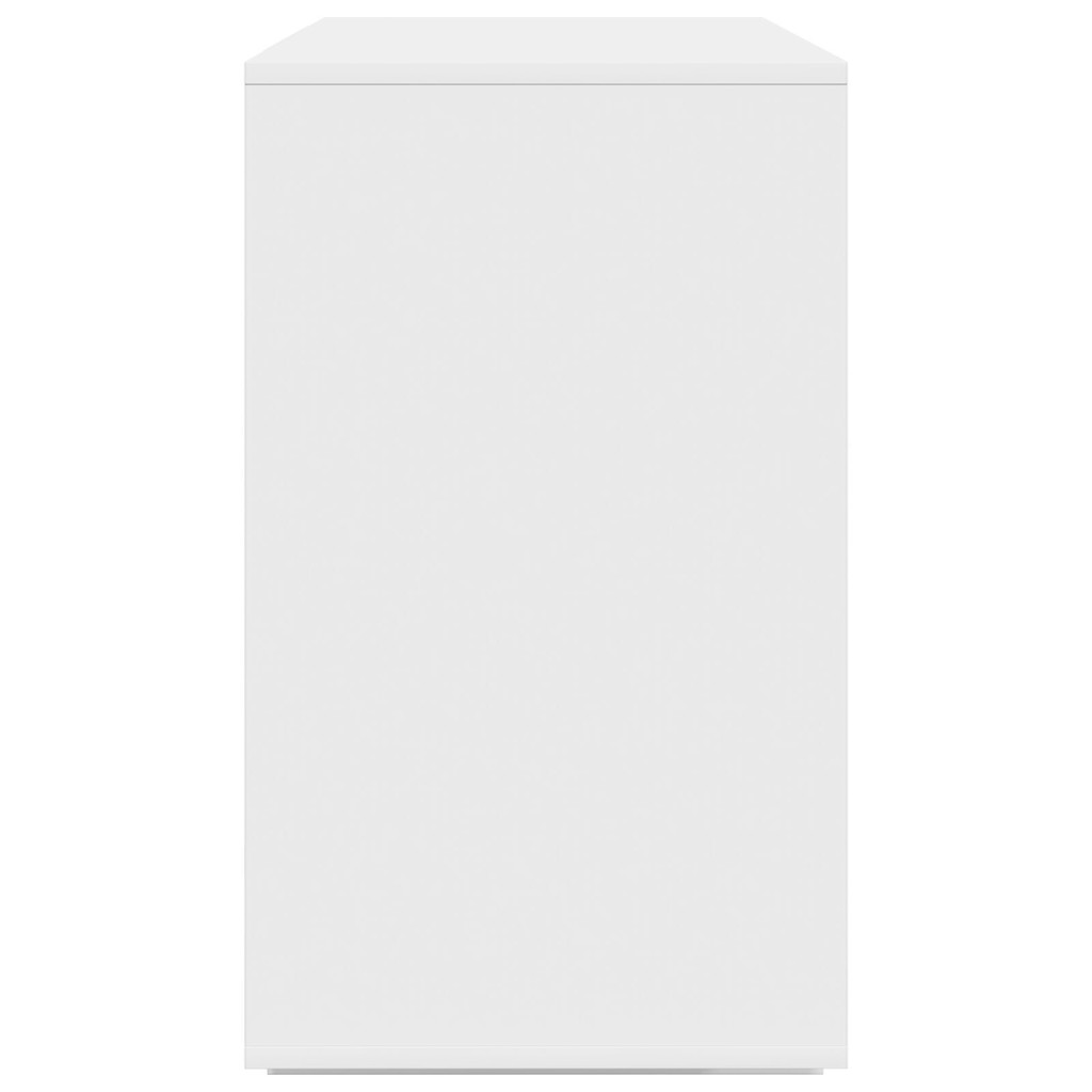 Fehér Oldalszekrény Fehér Fa 135 x 41 x 75 cm Fehér Oldalszekrény Fehér Oldalszekrény Fehér Fa 135 x 41 x 75 cm Fehér Oldalszekrény