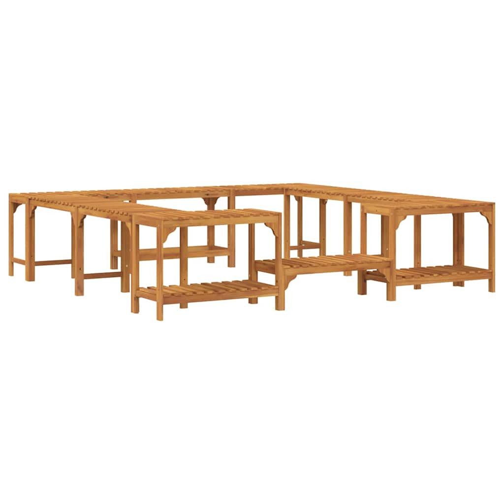 Jakuzzi Környezet Barna 230 x 230 cm Tömör Akácfa