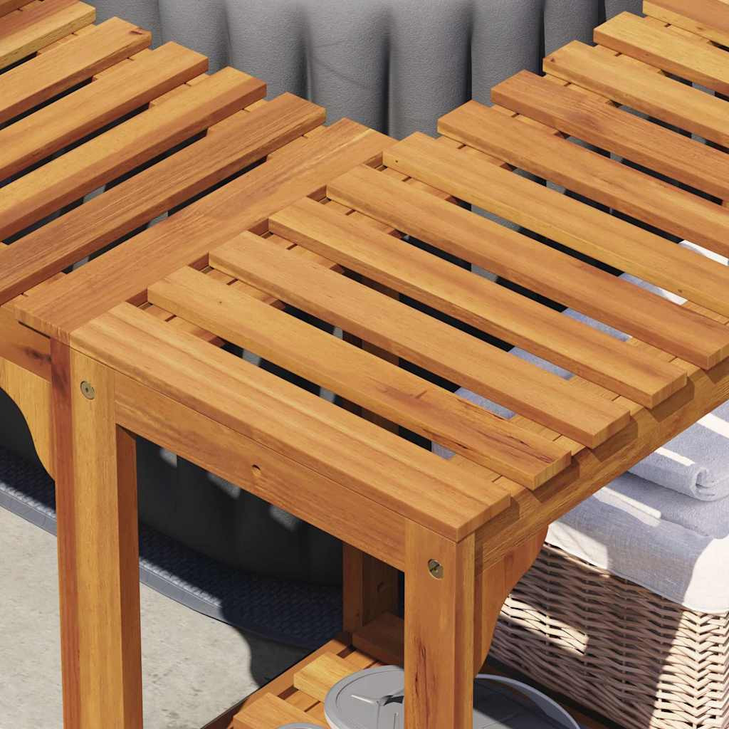 Jakuzzi Környezet Barna 230 x 230 cm Tömör Akácfa