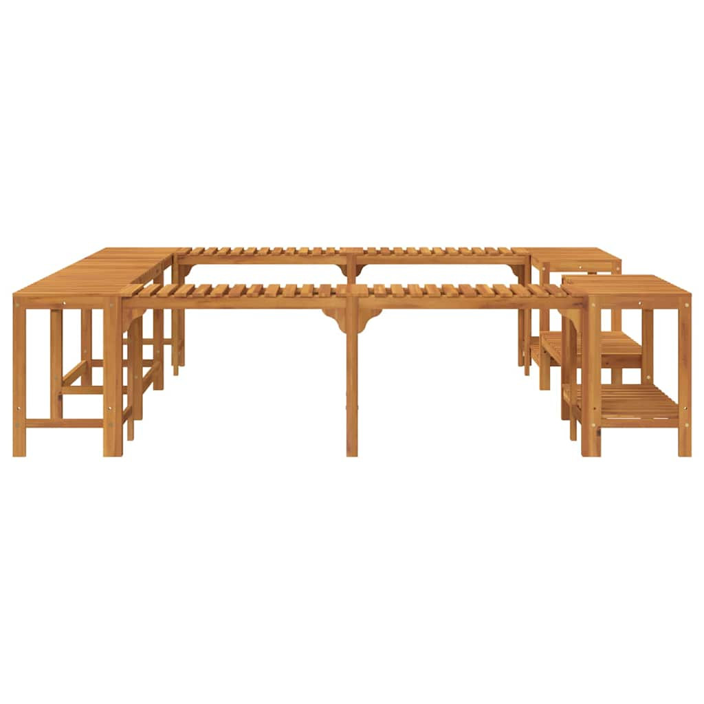 Jakuzzi Környezet Barna 230 x 230 cm Tömör Akácfa