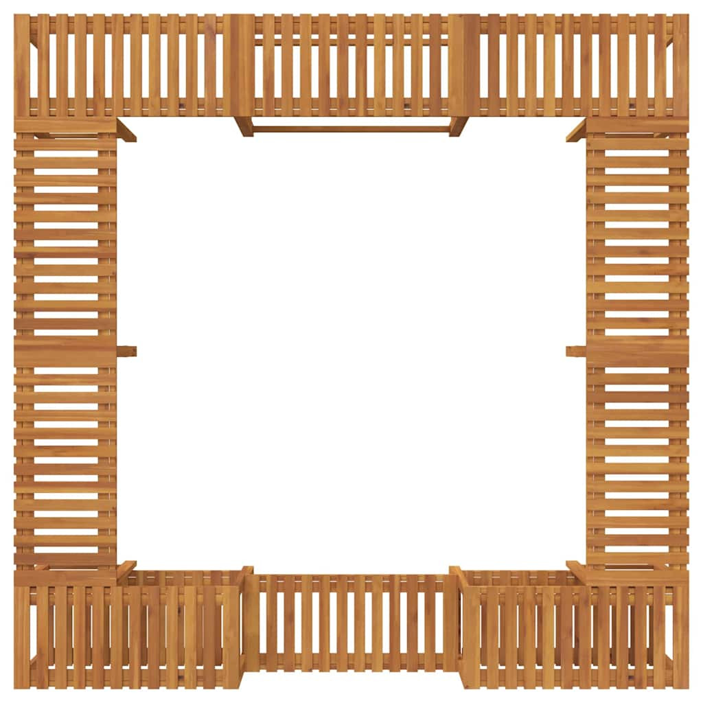 Jakuzzi Környezet Barna 230 x 230 cm Tömör Akácfa