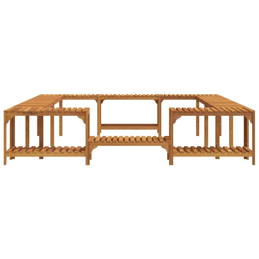 Jakuzzi Környezet Barna 250 x 250 cm Tömör Akácfa