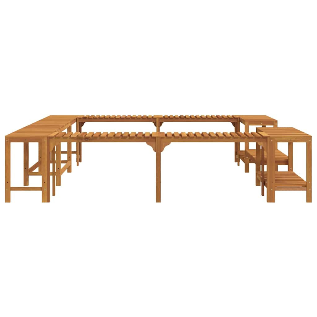 Jakuzzi Környezet Barna 250 x 250 cm Tömör Akácfa
