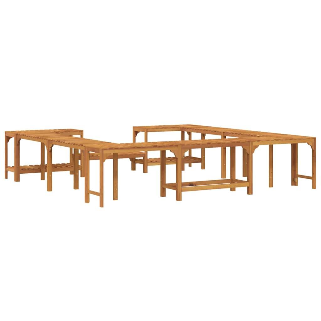Jakuzzi Környezet Barna 250 x 250 cm Tömör Akácfa