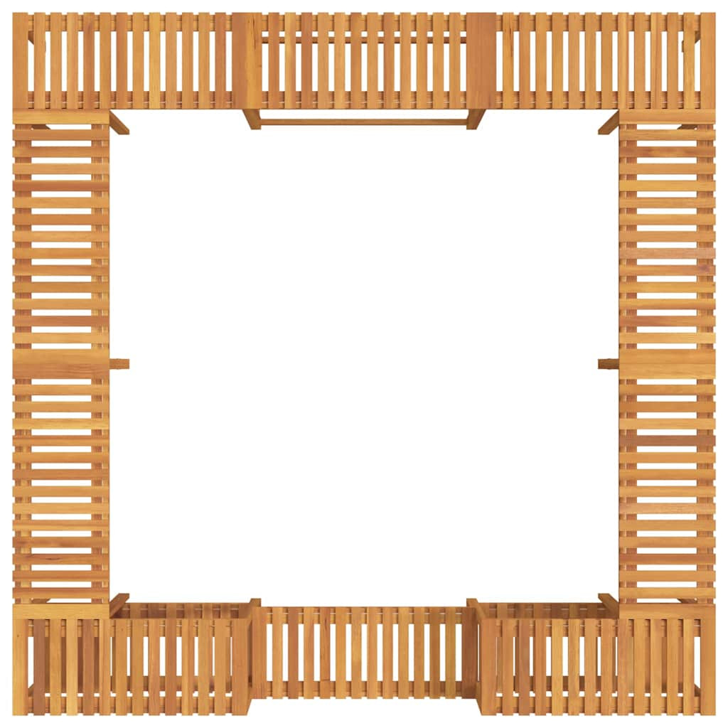 Jakuzzi Környezet Barna 250 x 250 cm Tömör Akácfa