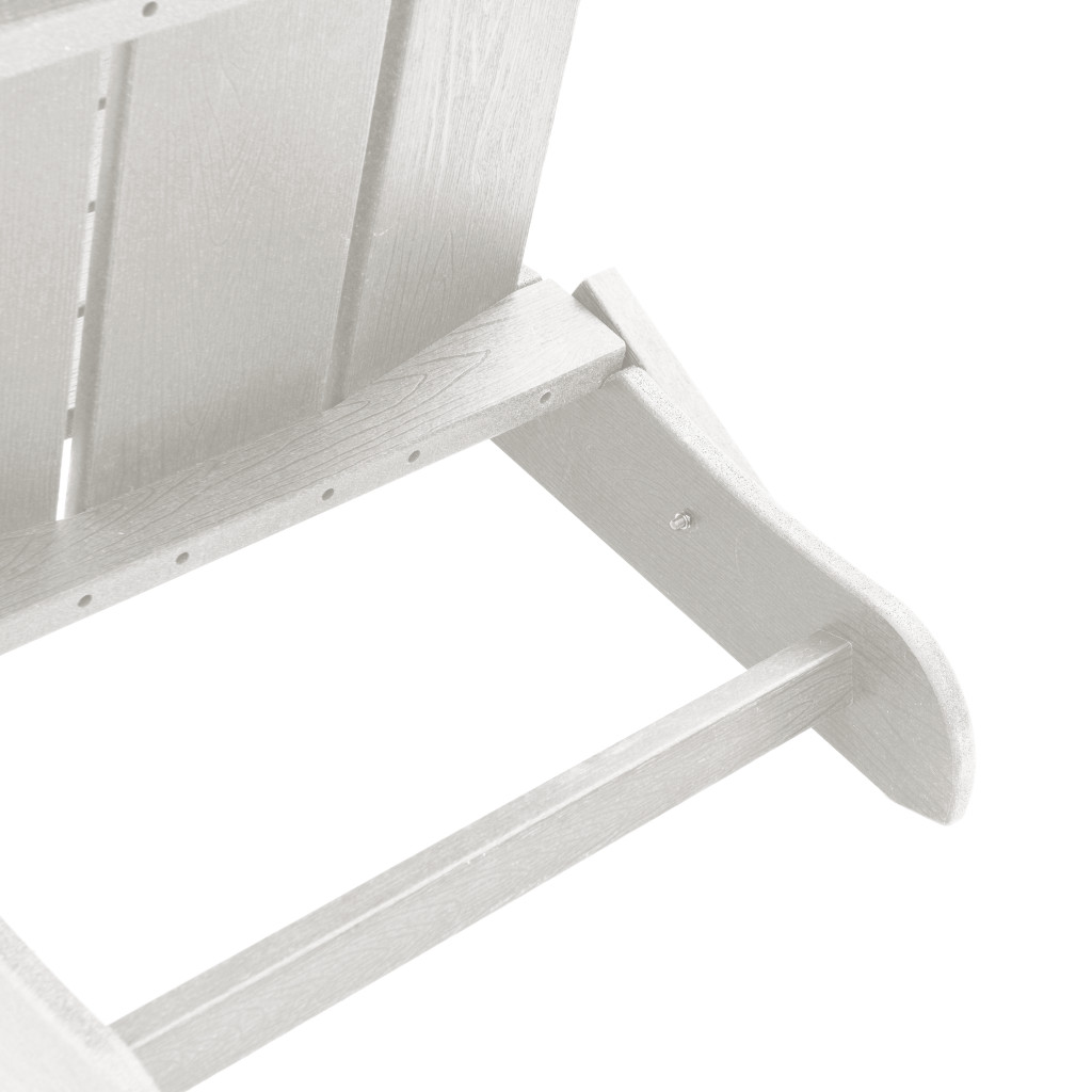 Összecsukható Adirondack székek 2 db Fehér 74.5x80.5x90 cm HDPE