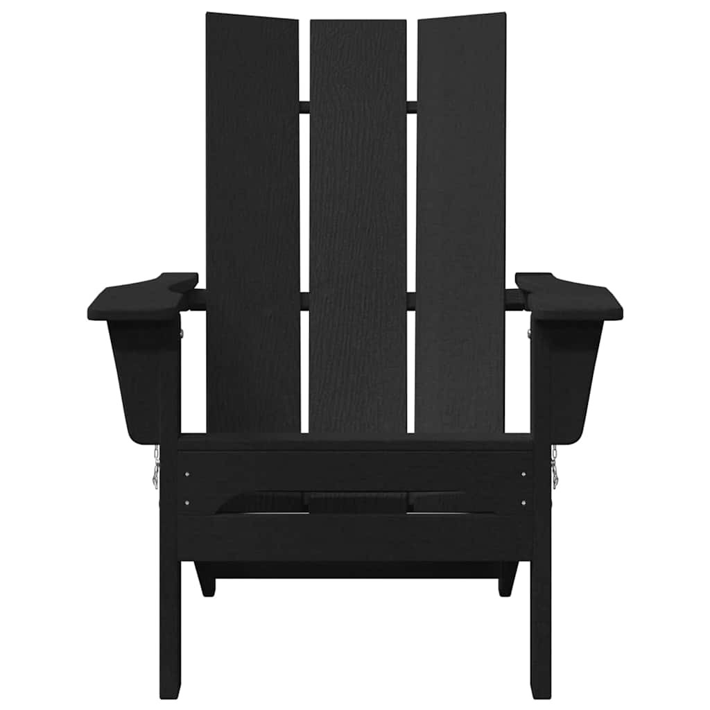 Kerti pihenő bútor 2 pcs Fekete 74.5 x 80.5 x 90cm Műanyag