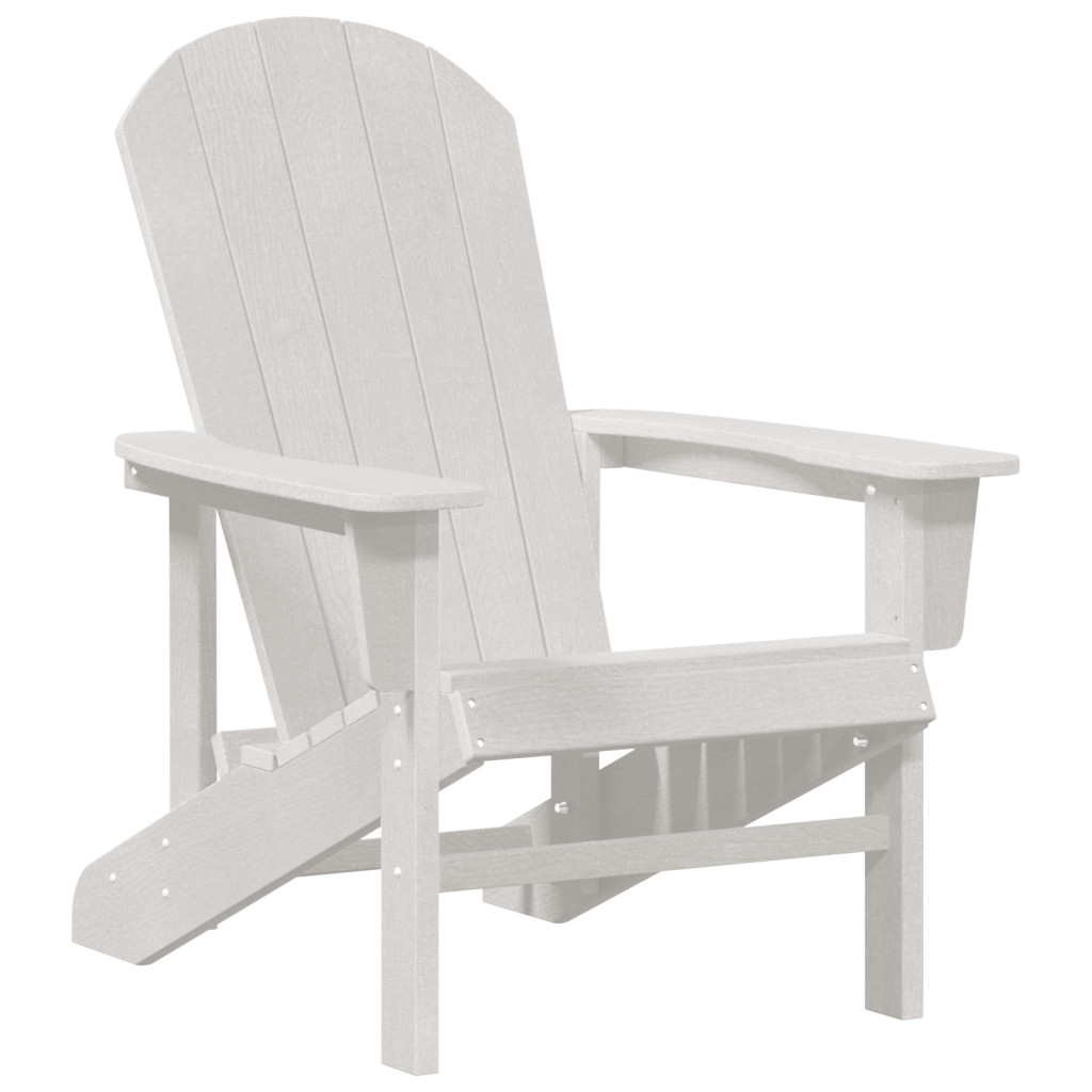 Adirondack Székek 2 db Fehér 74x82x90 cm HDPE