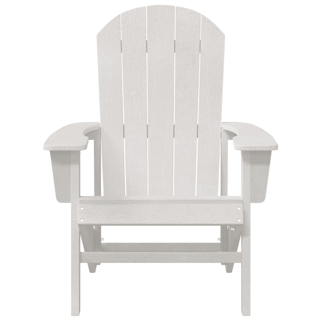Adirondack Székek 2 db Fehér 74x82x90 cm HDPE