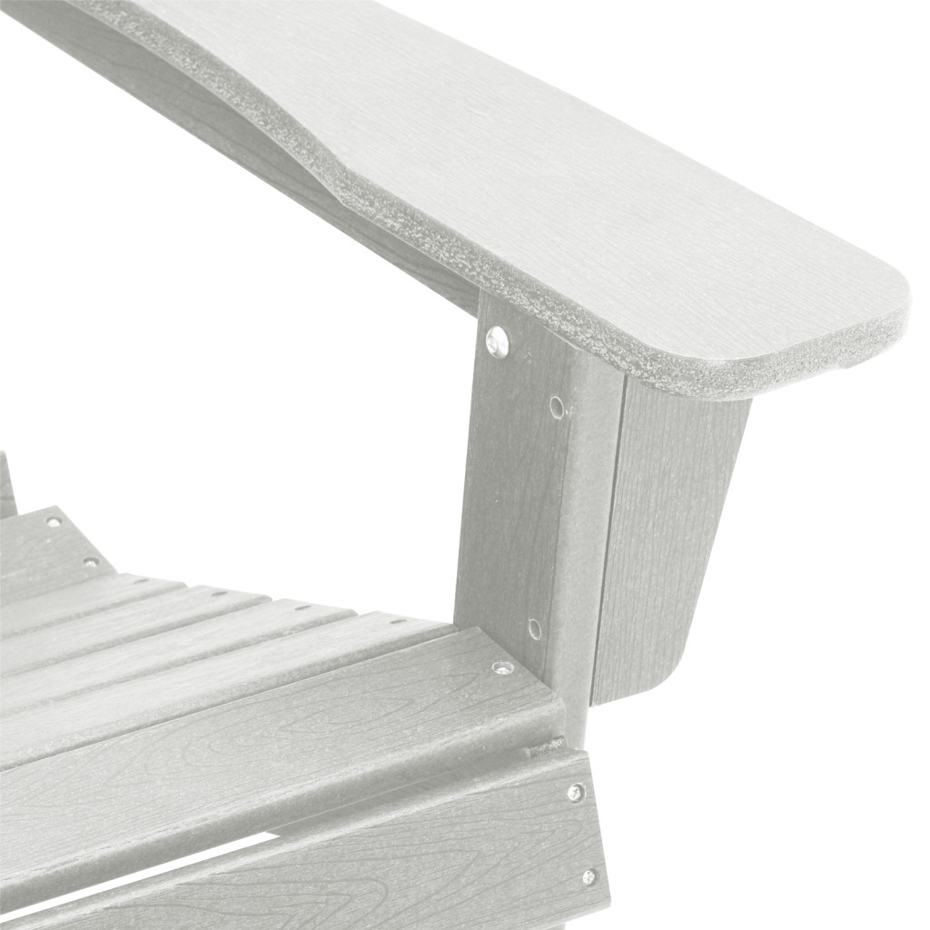 Adirondack Székek 2 db Fehér 74x82x90 cm HDPE