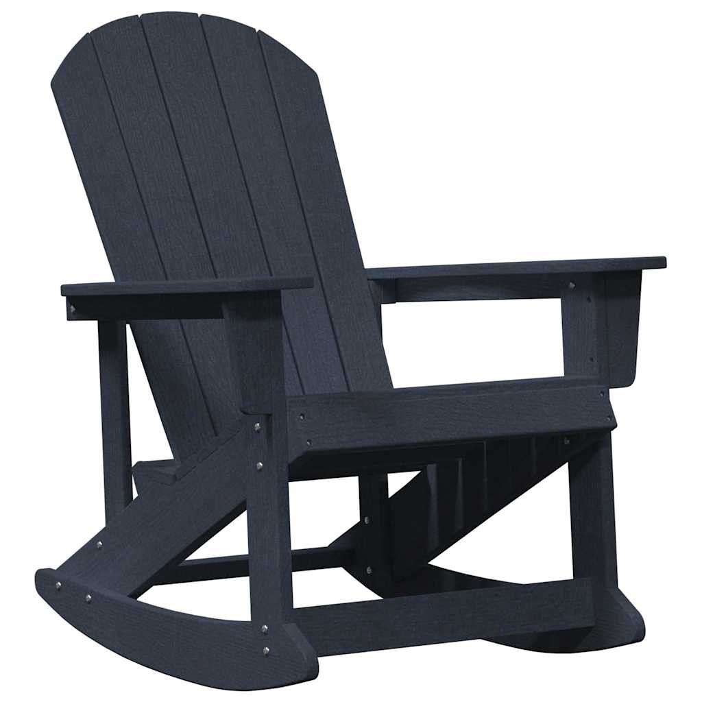 Kerti lounge szett 3 pcs Tengerészkék HDPE