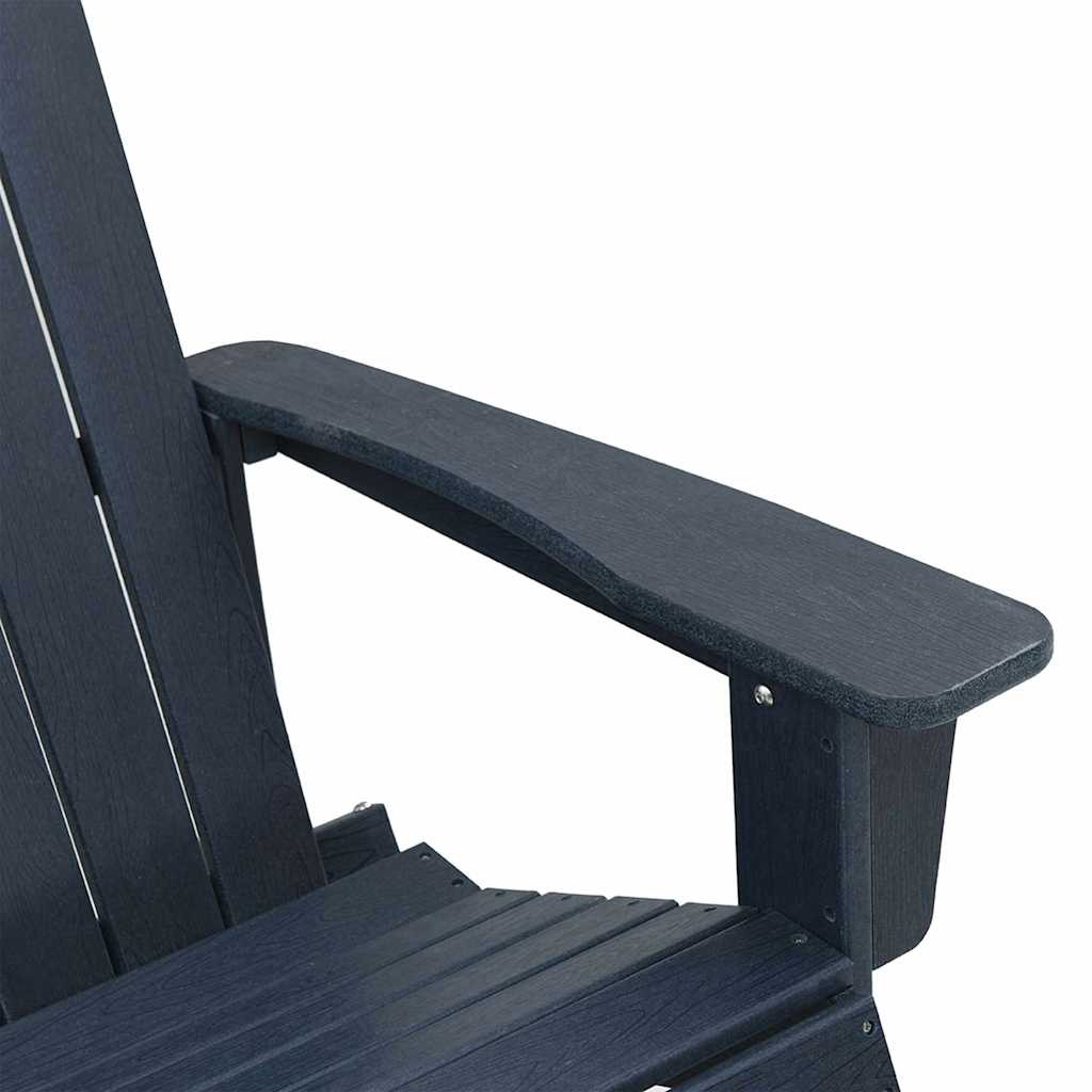 Kerti lounge szett 3 pcs Tengerészkék HDPE