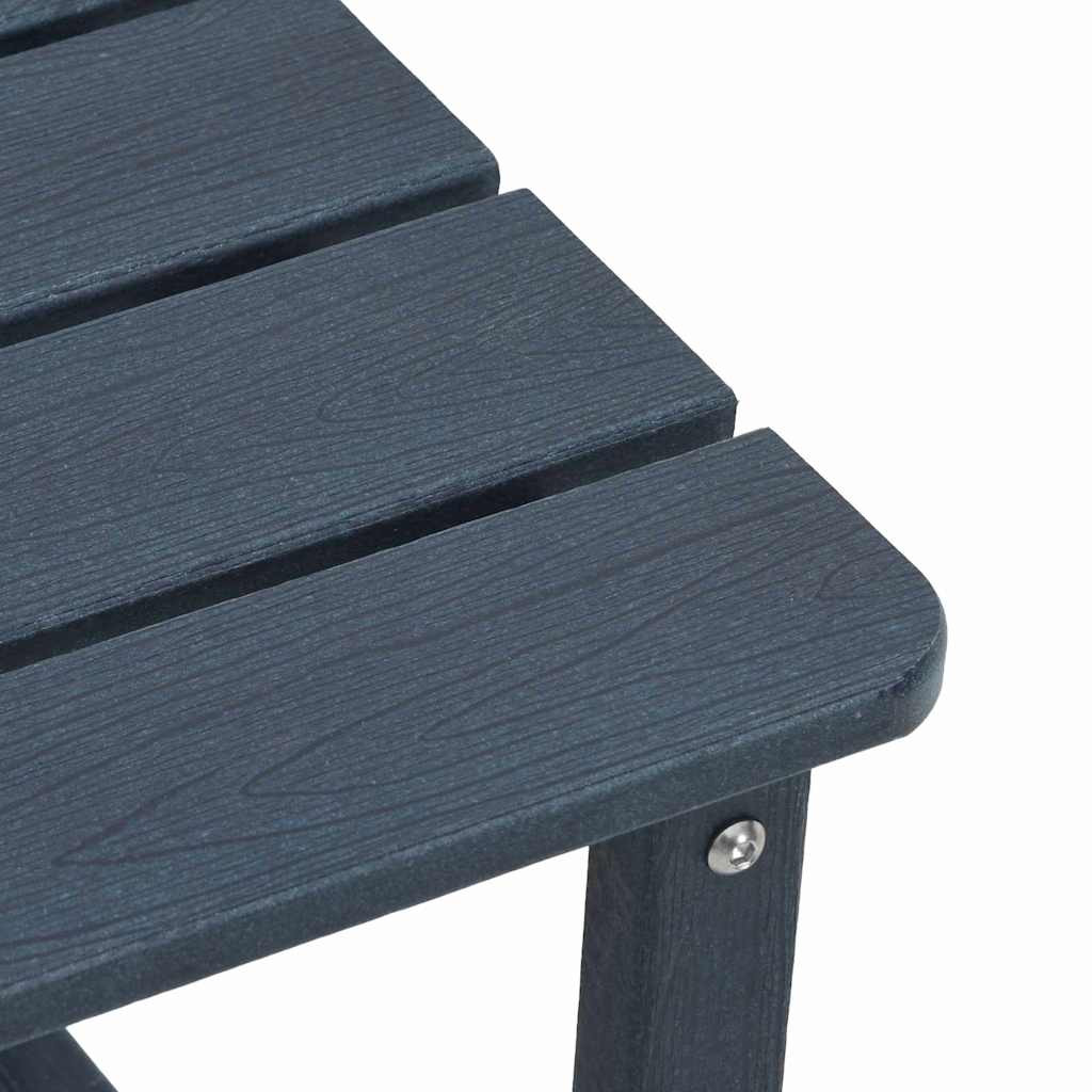 Kerti lounge szett 3 pcs Tengerészkék HDPE