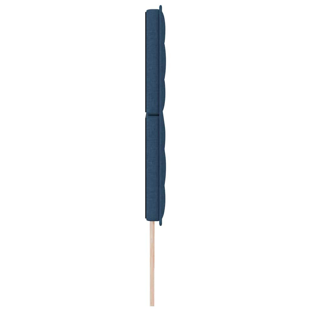vidaXL Fejtámla fejtámlával Kék 180 cm Műbőr