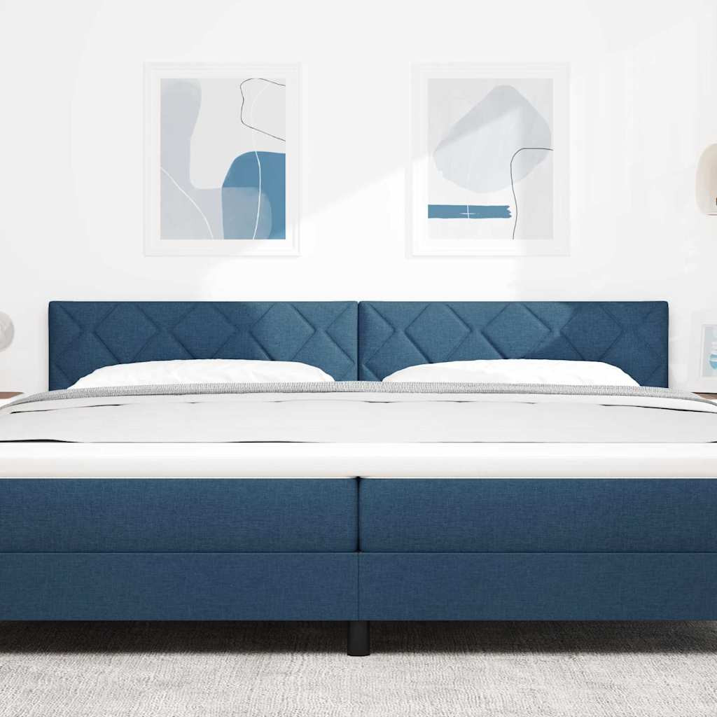 vidaXL Fejtámla Kék 200 cm szövet vidaXL Fejtámla Kék 200 cm szövet