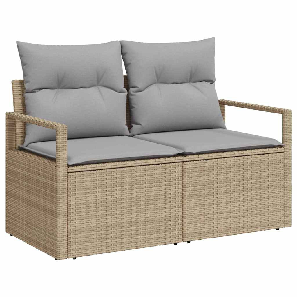 Kert étkező szett párnával 6 pcs Barna és szürke
