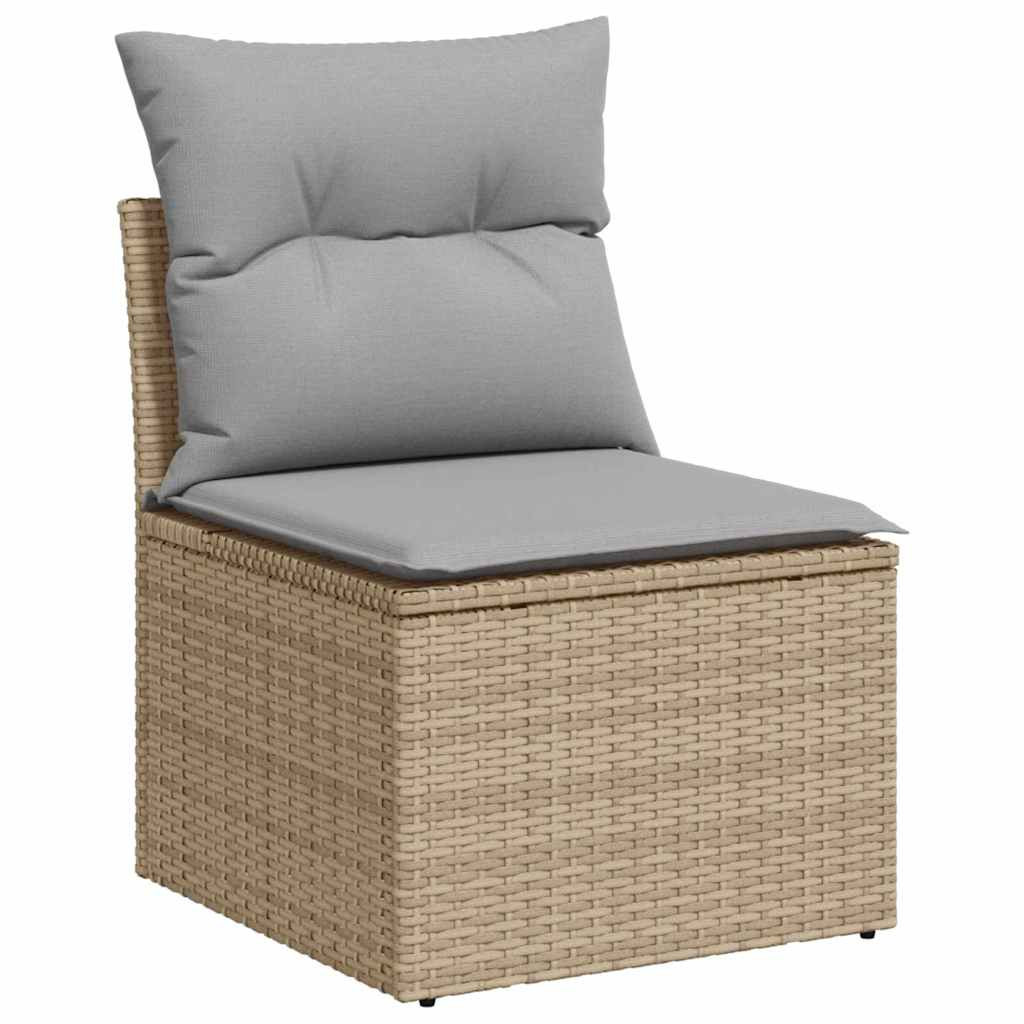 Kert étkező szett párnával 6 pcs Barna és szürke