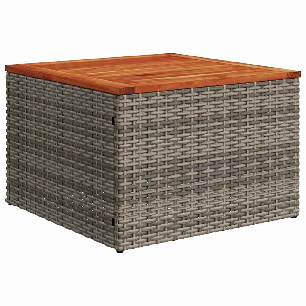 vidaXL Kerti Kanapé Szett 11 pcs Szürke