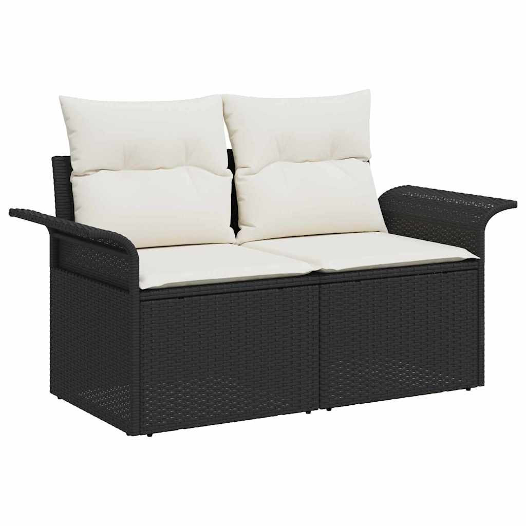 Kerti Kanapé Szett párnával tárolóval 4 pcs Poli rattan