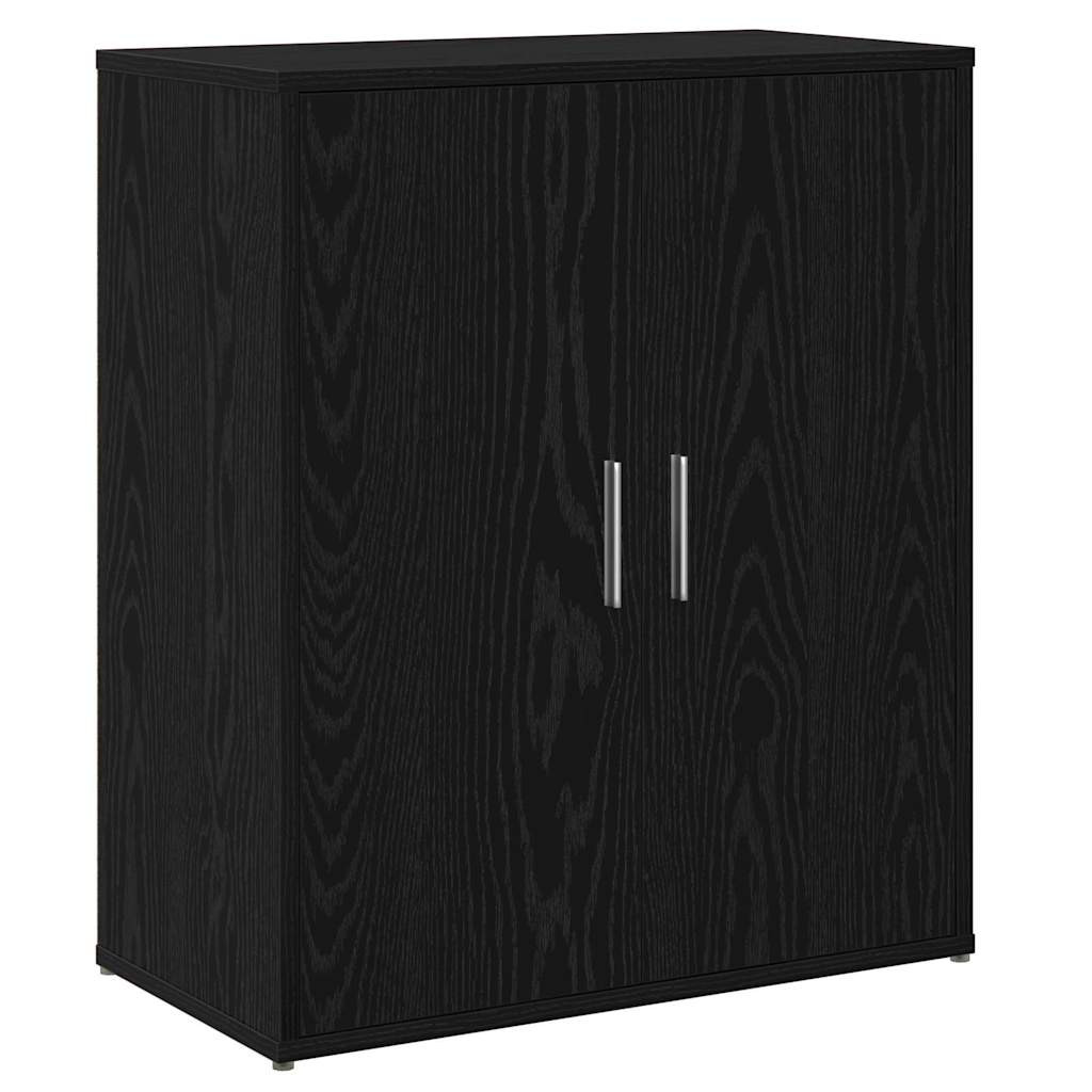 Magasfiú 2 pcs Musta tammi 60 x 31 x 70 cm Faanyag