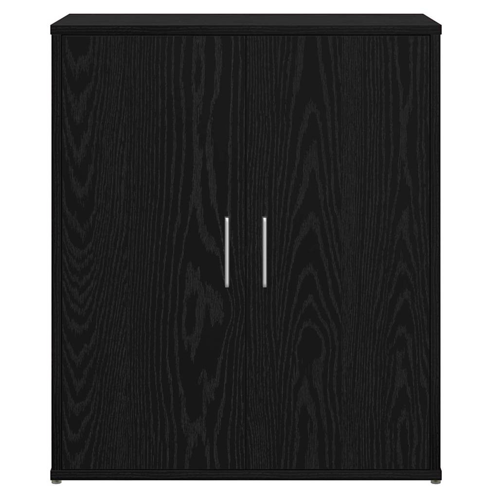 Magasfiú 2 pcs Musta tammi 60 x 31 x 70 cm Faanyag