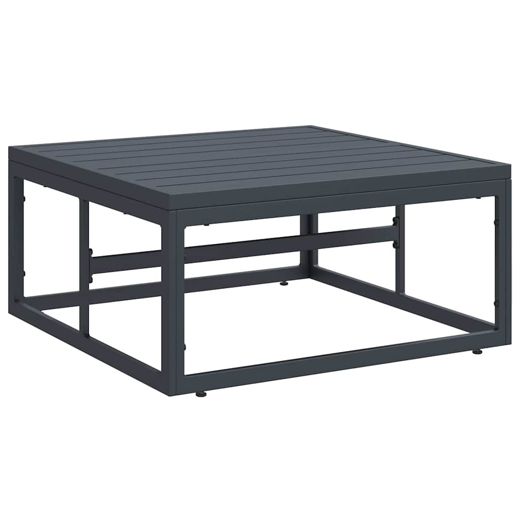 Kerti Kanapé Szett 4 pcs Antracitszürke Acél
