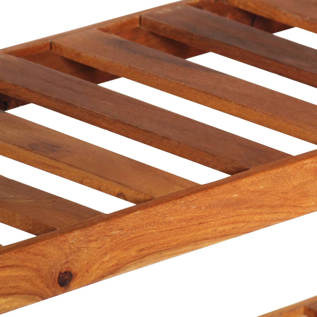 3 fiókos tömör akácfa tálalószekrény 110 x 30 x 80 cm