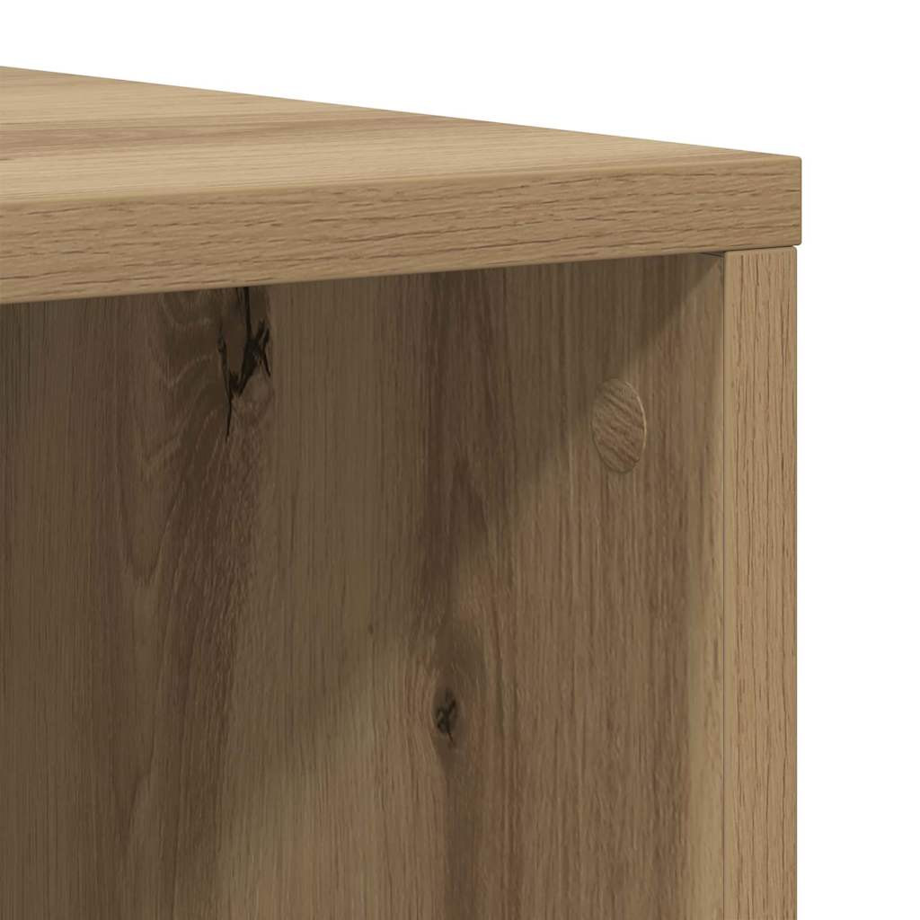 TV szekrény garnitúra 2 pcs Artisan tölgy Faanyag