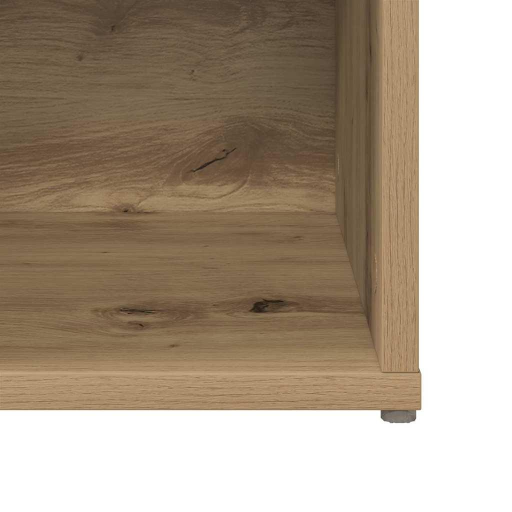 TV szekrény garnitúra 2 pcs Artisan tölgy Faanyag