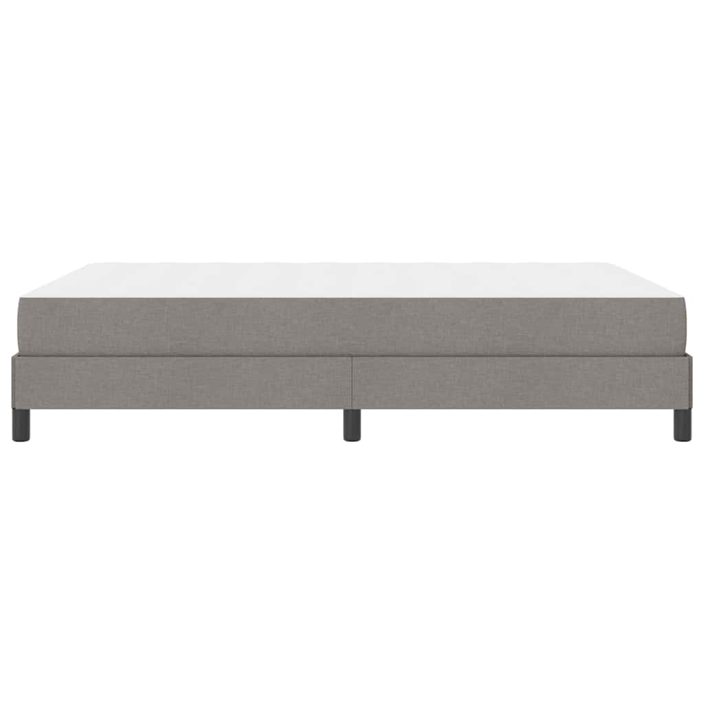 Boxrugós ágy matracmal Tópszínű 160 x 200 cm szövet