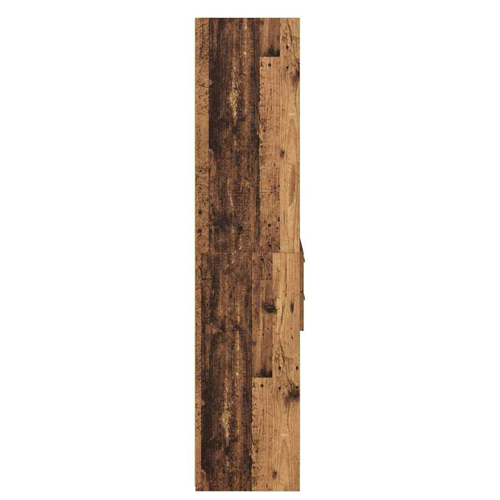Magasfiú fiókkal Öreg fa 50 x 42,5 x 185 cm Faanyag Magasfiú fiókkal Öreg fa 50 x 42,5 x 185 cm Faanyag