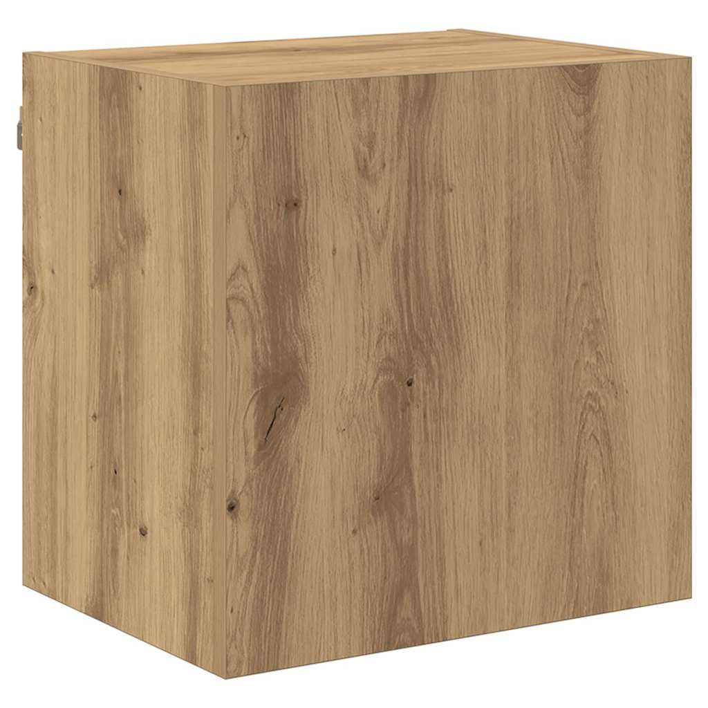 TV Fali Egységek 4 pcs Artisan tölgy Faanyag