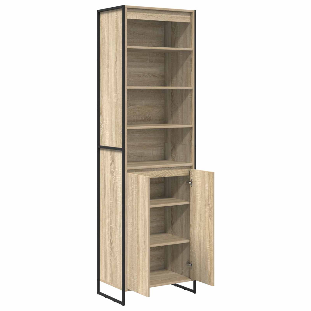 Magas szekrények 2 pcs Sonoma 60 x 36 x 300 cm Faanyag