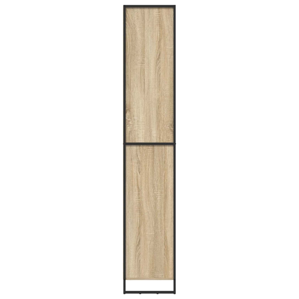 Magas szekrények 2 pcs Sonoma 79 x 36 x 200 cm Faanyag