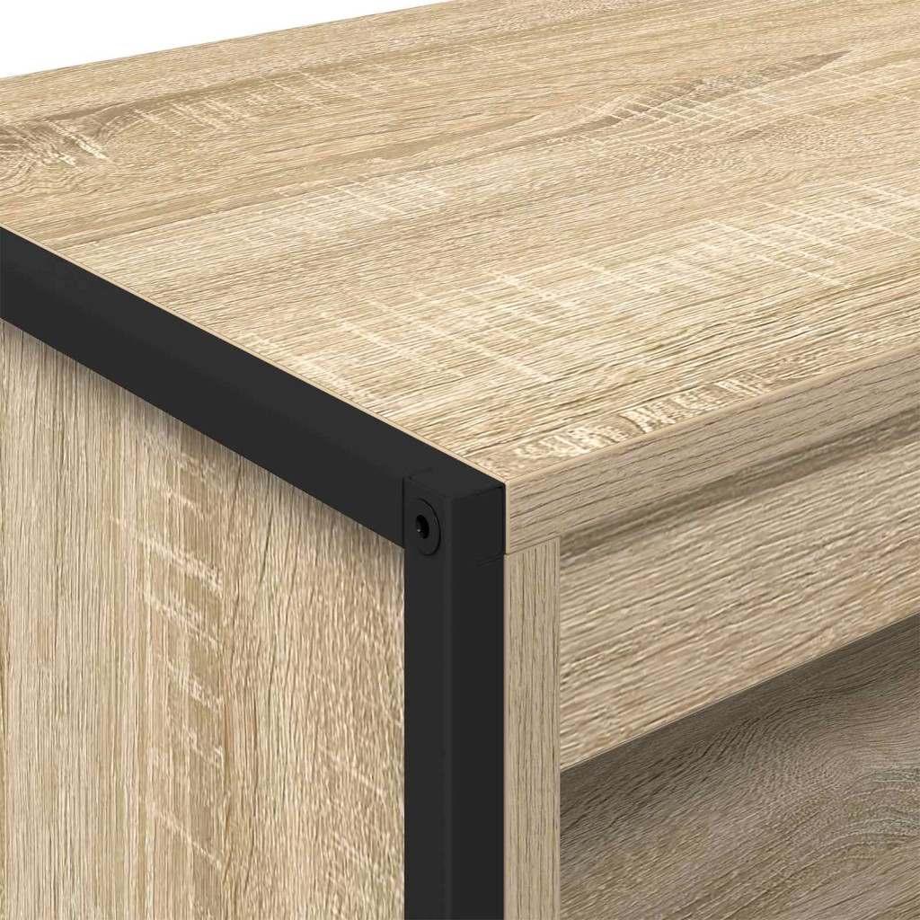 Magas szekrények 2 pcs Sonoma 79 x 36 x 200 cm Faanyag