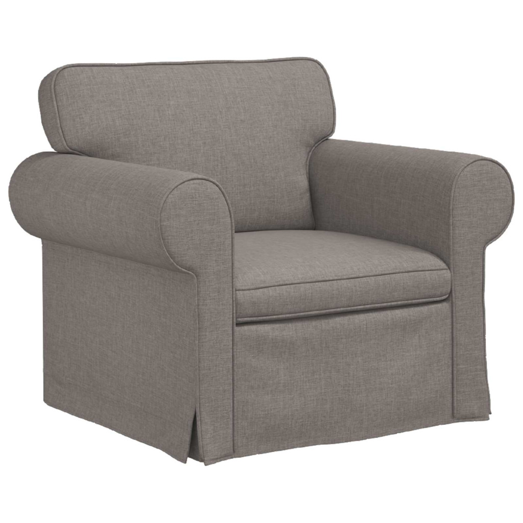 vidaXL Kanapé 2 pcs Tópszínű