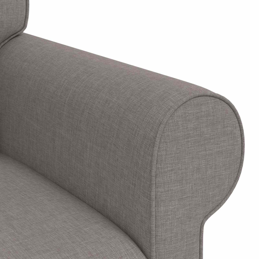 vidaXL Kanapé 2 pcs Tópszínű
