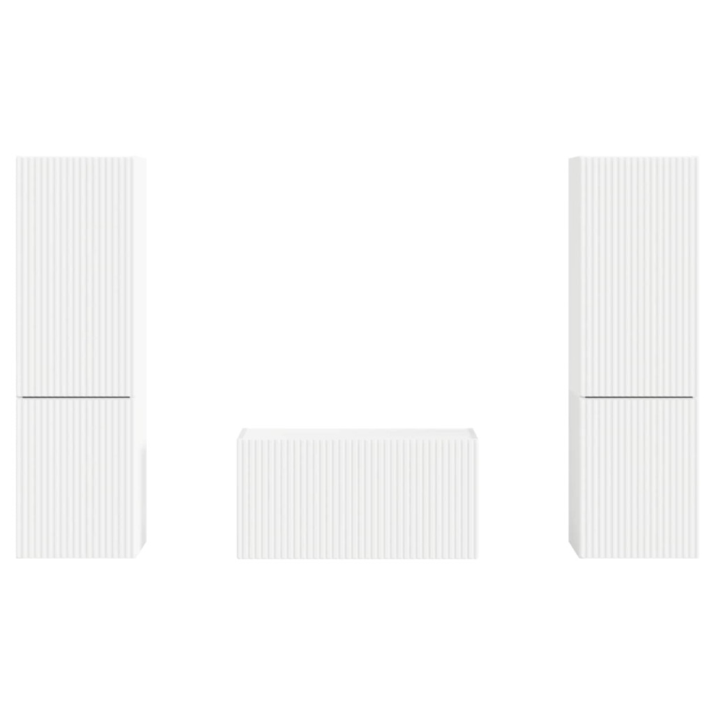 3 pcs Fehér
