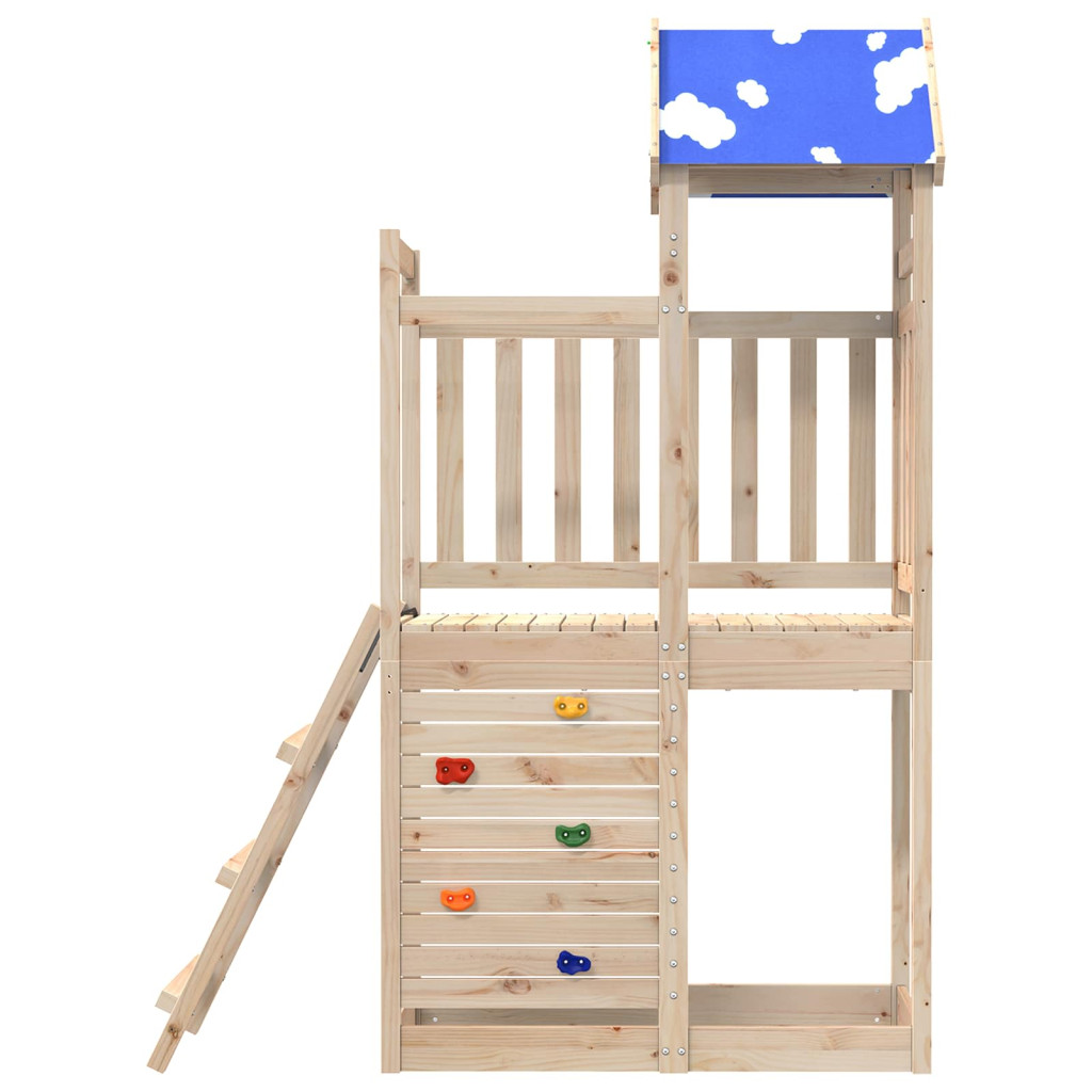 Játék Torny Barna 110,5 x 52,5 x 215cm Tömör fenyőfa