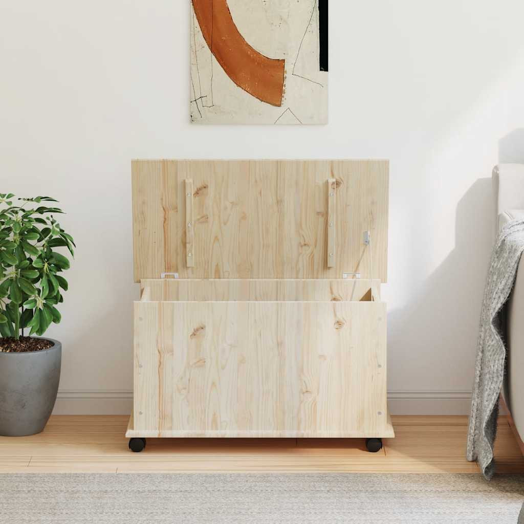 ALTA tömör fenyőfa tárolóláda 73x39,5x43 cm