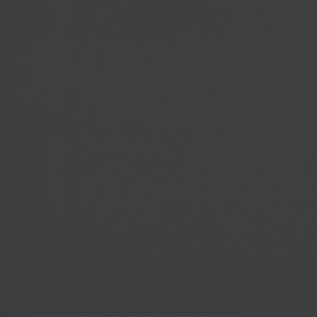 fekete kerti napernyő fa rúddal 300x300x273 cm