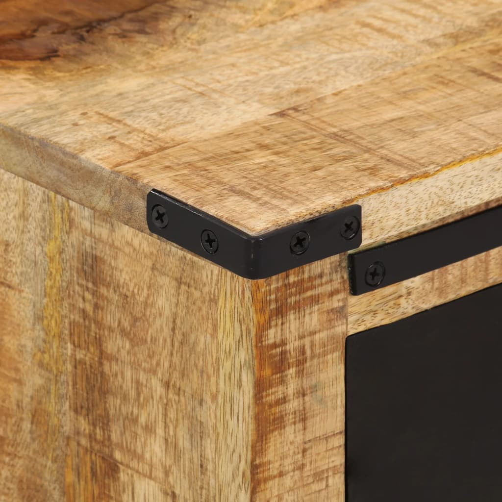 tömör mangófa tálalószekrény 3 fiókkal 55 x 35 x 60 cm
