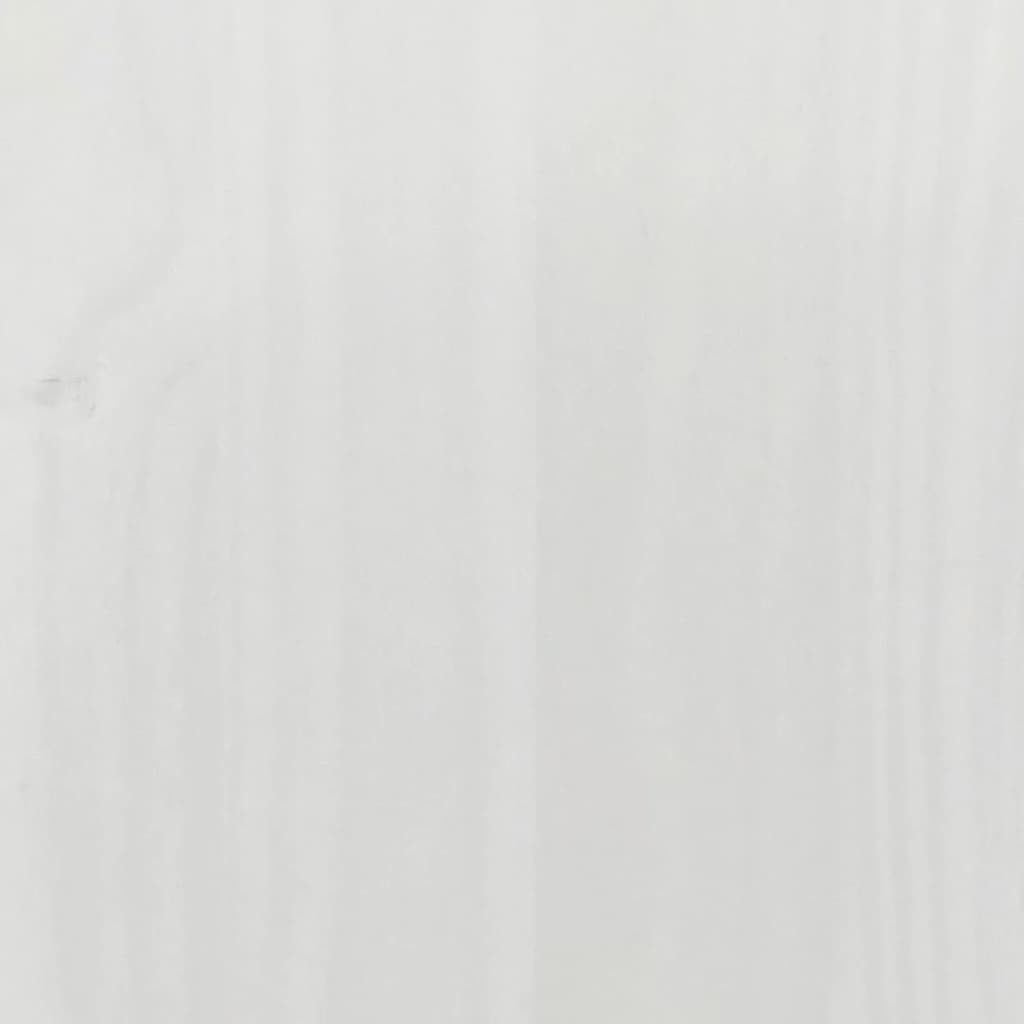 fehér Corona tömör fenyőfa ruhásszekrény 102 x 52 x 186 cm