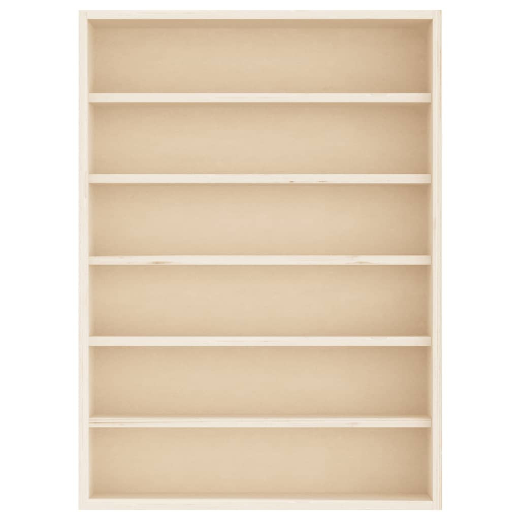 fa gyűjtő vitrin 6 polccal 40x8,5x55cm 40x8,5x55 cm