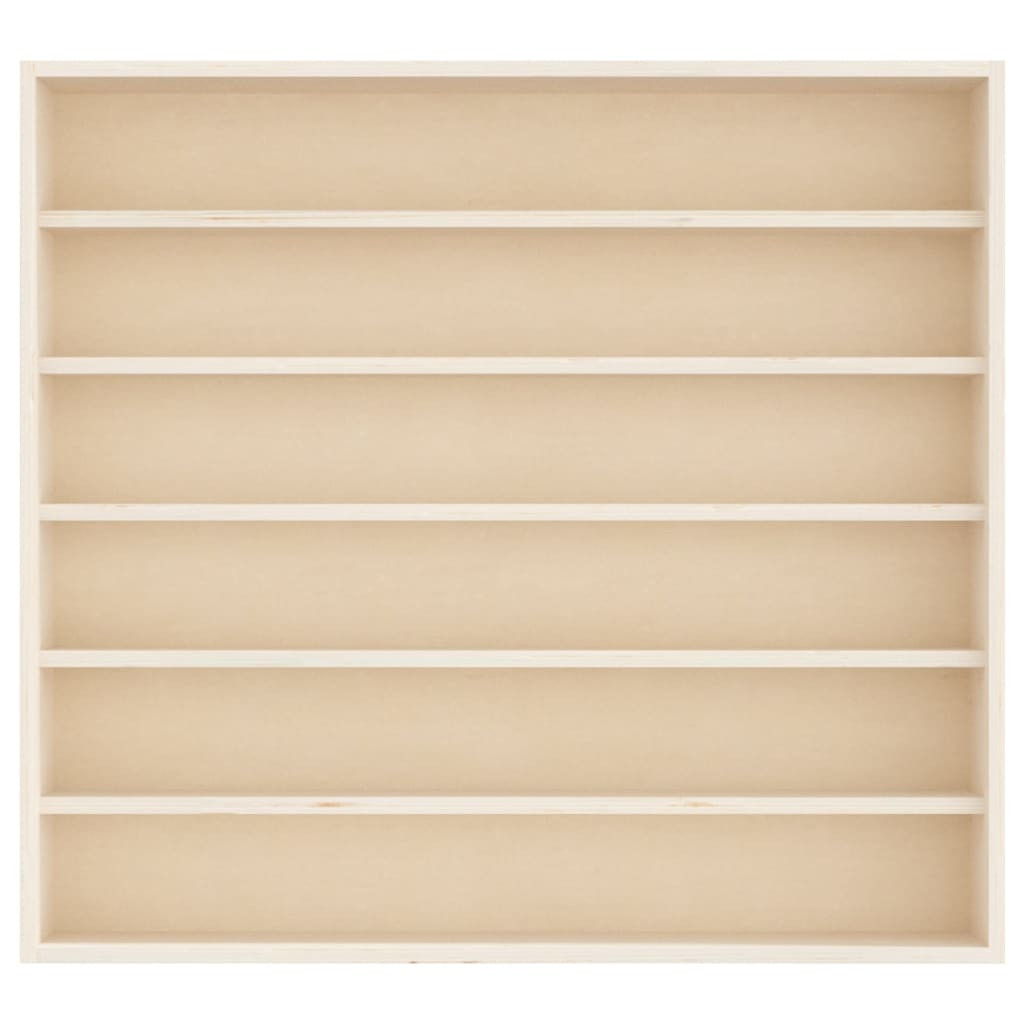 fa gyűjtői vitrin 6 polccal 60x8,5x55cm 60x8,5x55 cm