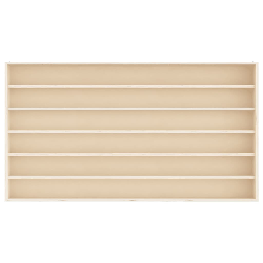 fa gyűjtő vitrin 6 polccal 80x8,5x55cm 80x8,5x55 cm