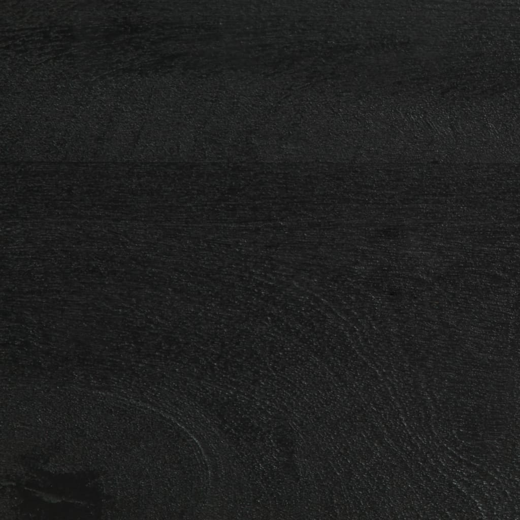 fekete szerelt fa TV-szekrény 100 x 33 x 46 cm