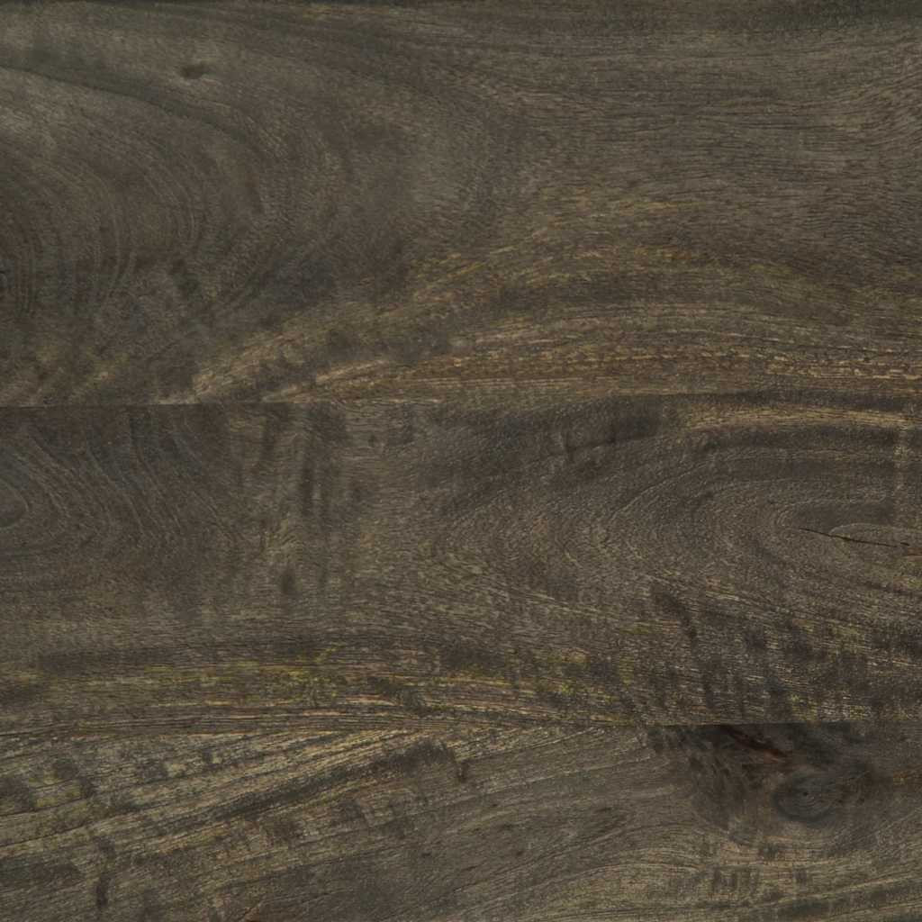 fekete tömör mangófa TV-szekrény 105 x 33 x 46 cm