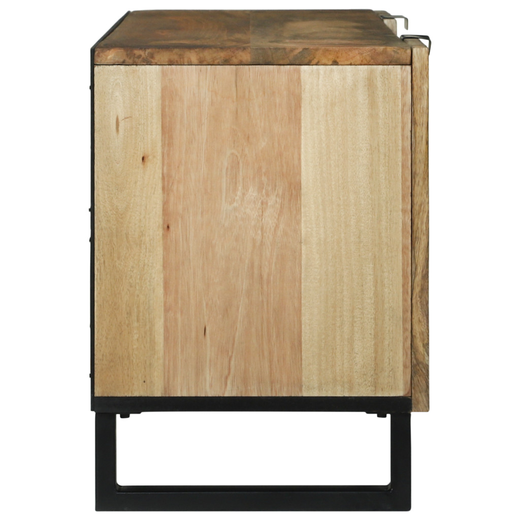 TV Szekrény - 105 x 33,5 x 46 cm, Tömör Mangófából