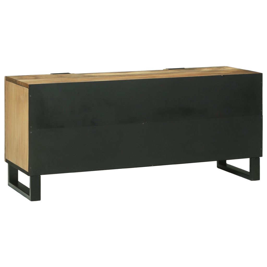 TV Szekrény - 105 x 33,5 x 46 cm, Tömör Mangófából